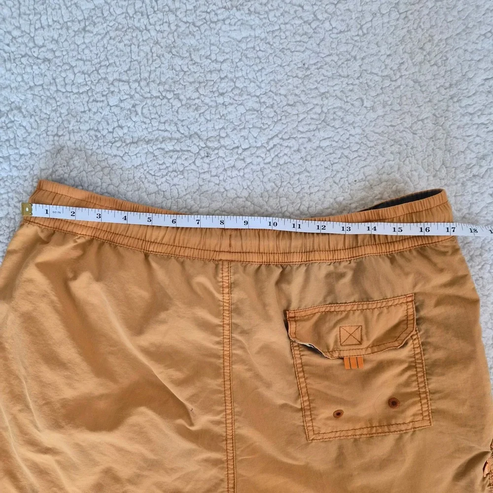 Tommy‎ Bahama Relax Mens Orange Swim Trunks Board Shorts Cargo Pocket M Cruise